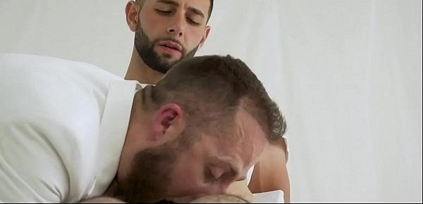  MissionaryBoyz - Bearded Priest Fucks A Rebellious Missionary’s Tight Ass